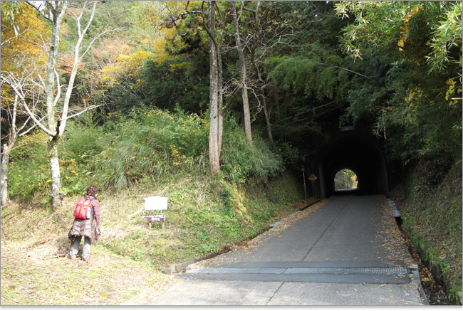 久留里城-左道に反れる旧道コース