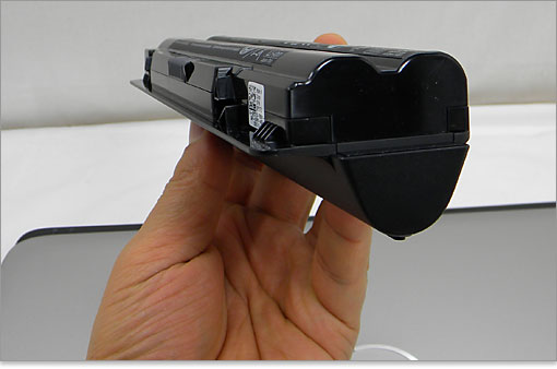 XPS 15大容量タイプの9セルバッテリー