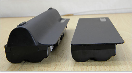 底面がフラットなので、XPS 15が勾配