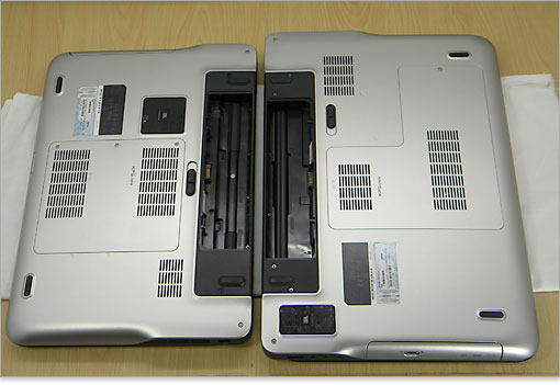 姉妹機のXPS 17には標準6セルバッテリー