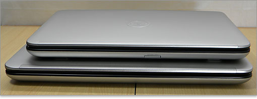 XPS 15のみ前面に装備