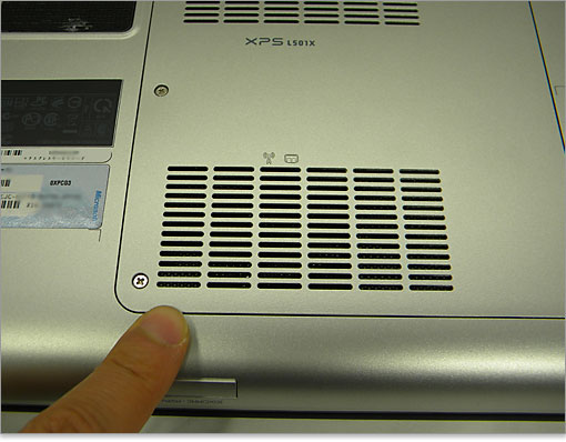 XPS 15ワイヤレスLANカードや地デジチューナー等