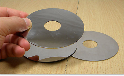 データが記録されるプラッタ