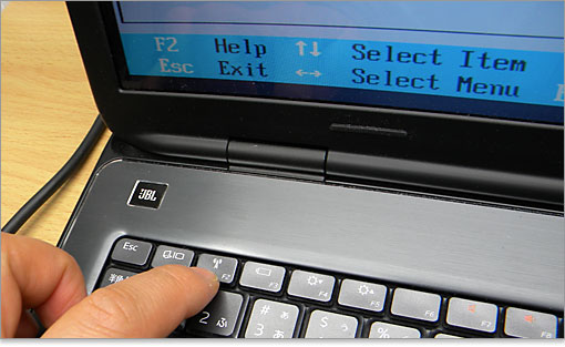 XPS 17はAHCIモードに対応