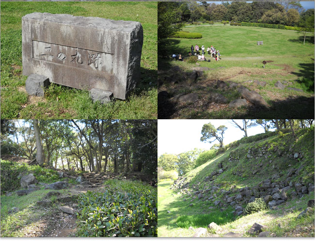 石垣山一夜城~二の丸跡