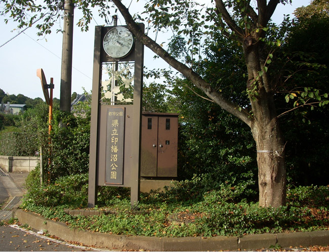 県立印旛沼公園として整備