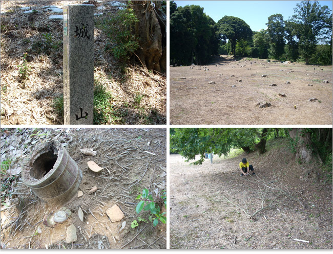 城山と呼ばれる主郭