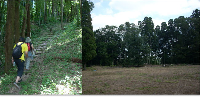 本佐倉城は広大な縄張り