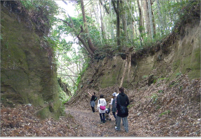 土気城クラン坂へハイキング