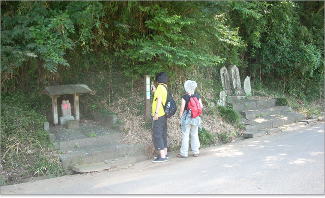 道祖神に遭遇