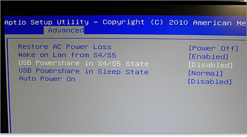 USB Powershare in S4/S5 State