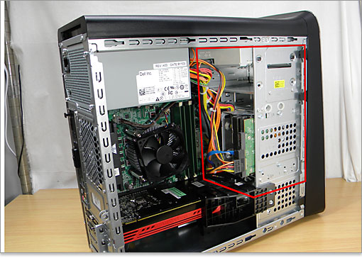 DELL XPS 8100内部構造