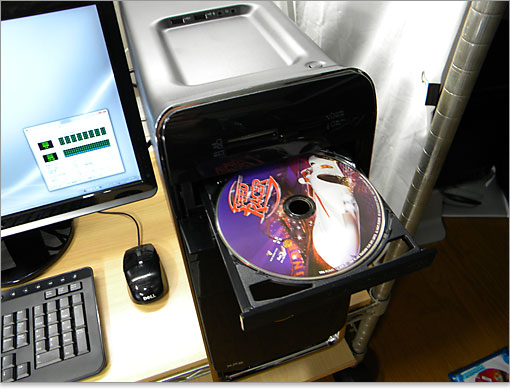 XPS 8100ブルーレイディスク