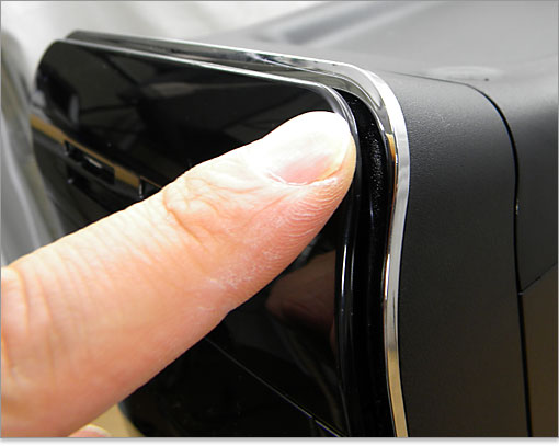 XPS 8100段差のエッジ部分の2段構造