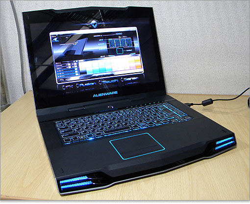Alianware M15xを見た身内の者