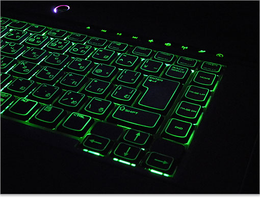 イルミネーション設定ができる