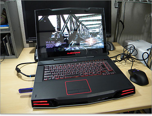 Alienware M15xの構成は次の通り