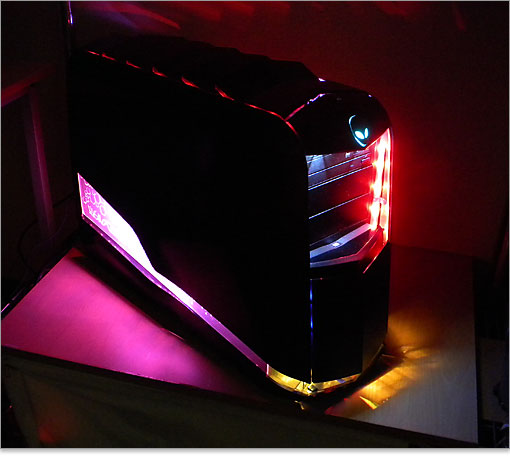 やはりAlienware Auroraの4箇所で充分。