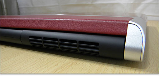 通気口のアップ。