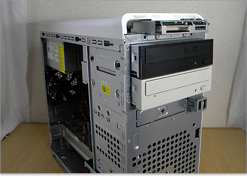 増設完了。デバイスシステムなどのインストール作業は必要ありません。