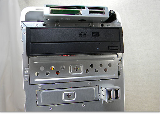 光学ドライブを1台の構成で購入