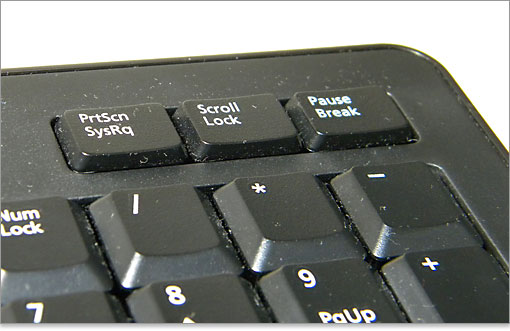 プリントスクリーン等のキー。