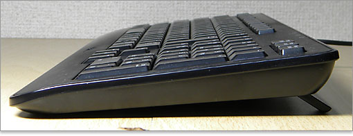 スタンドを使うと、ここまで勾配になります。