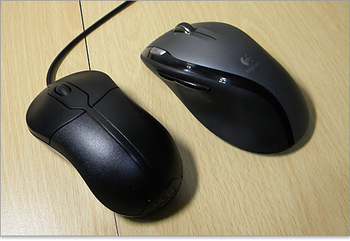 メインPCには4000～5000円のワイヤレス・レーザーマウス