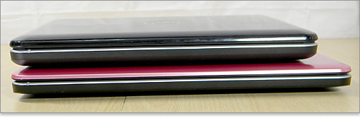 Inspiron 11zはInspiron MIni 10vよりも