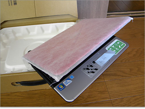 ディスプレイ部分