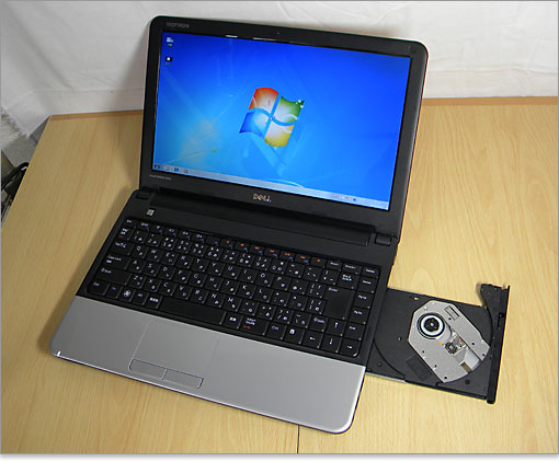 光学ドライブを引き出した