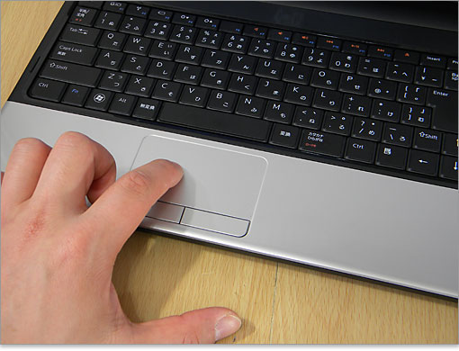 充分なサイズ。大きいとも小さいとも言えないサイズです。