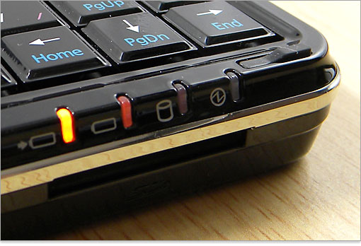 電源ランプです。