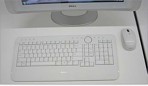 ワイヤレスキーボードとマウスの構成