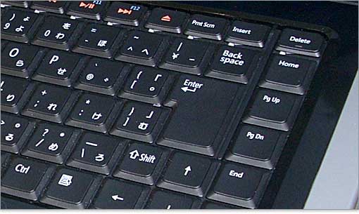 キーピッチやキー・ストローク