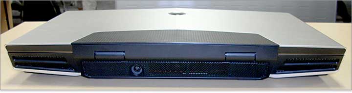 Alienware M17xでは、バッテリーは見えません。