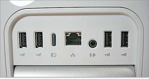 背面インターフェース