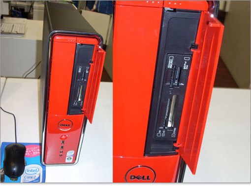 カバーを全開させます。