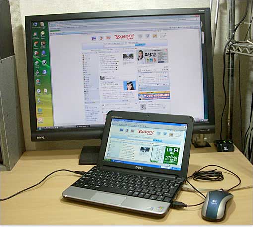 外部モニタ出力