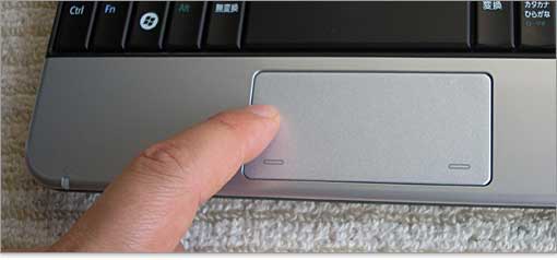 タッチパッド