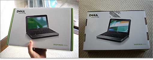 Inspiron Mini 10vの製品写真