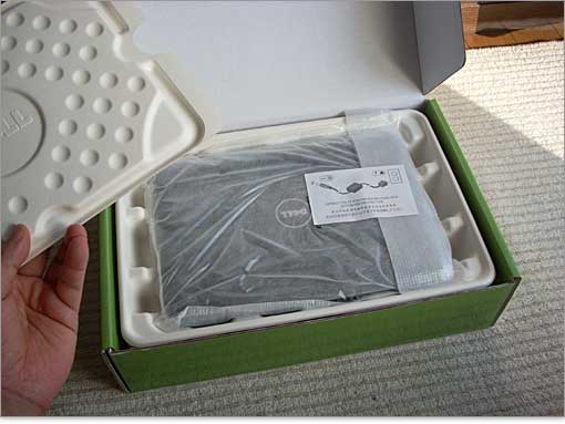 すぐにInspiron Mini 10vがお目見え。