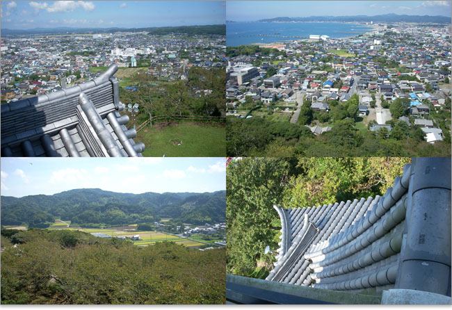 館山城天守閣