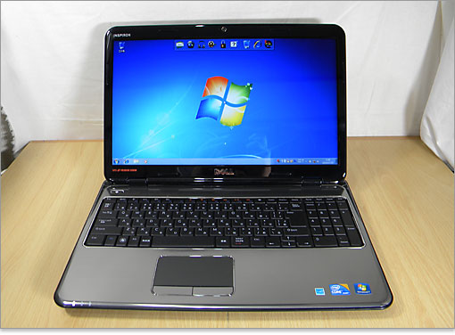 メタルボディがリッチな、Inspiron 15R