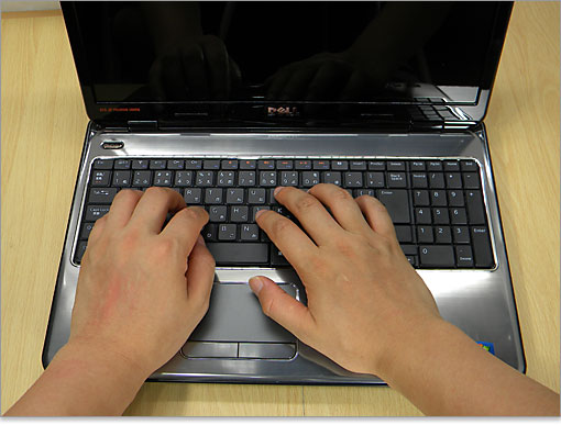 全般的にソフトな打鍵感