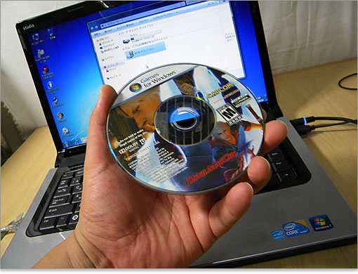 Studio 15にデビルメイクライ4をインストール。