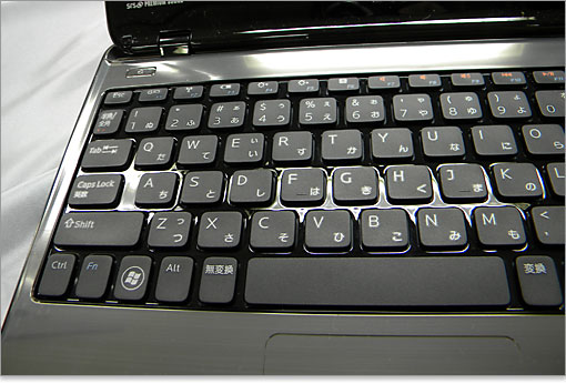 Ctrl、Fn、スタートキー、Alt、無変換キー