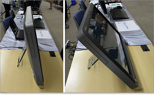 倒せる最大角度は、この写真の通り