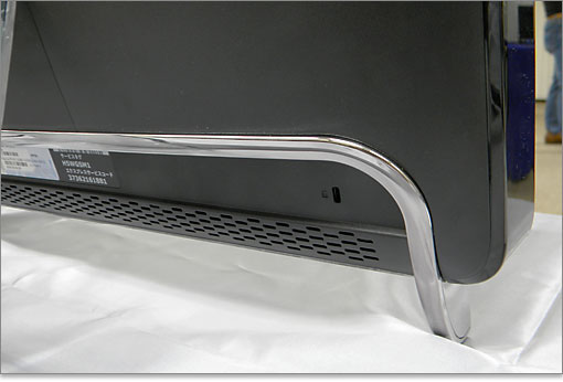 セキュリティロックの穴のみ