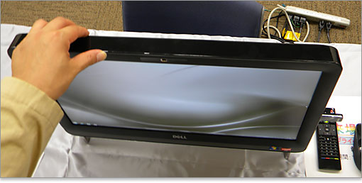 タッチスクリーンパネル対応